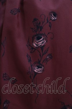 画像4: elements,H / pencil roseワンピース  ボルドー H-25-09-01-019-PU-OP-KB-ZH