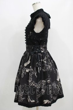 画像2: elements,H / ANTIQUE MOTIFワンピース  ブラック H-25-09-01-020-PU-OP-KB-ZH