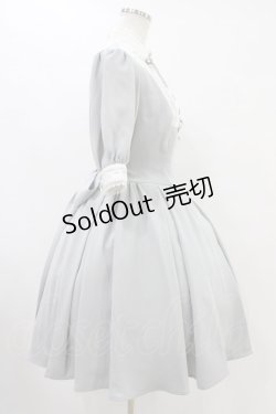 画像3: ATELIER PIERROT / Haunted Doll Dress  グレー×ホワイト H-25-09-02-1039-EL-OP-KB-ZH