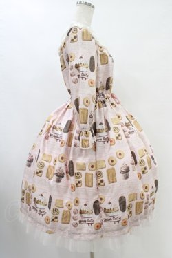 画像3: Melody BasKet / Basのお菓子屋さんヨークワンピース M ピンク H-25-09-02-1040-LO-OP-KB-ZH