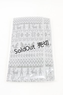 画像1: Candy Stripper / プリントタイツ  ノルディック/グレー H-25-09-02-1007-PU-ZA-KB-ZH