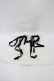 画像1: MILK / Wrap Ribbonレッグウォーマー  白 H-25-09-02-1018-ML-ZA-KB-ZH (1)