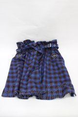 LISTEN FLAVOR / ハートビートベルト付レッグカバー  ブルー H-25-09-02-1019-PU-ZA-KB-ZH