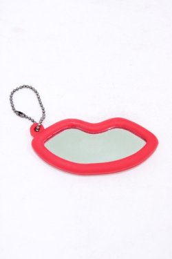 画像2: Katie / Hot Lips ミラーキーホルダー  赤 H-25-09-02-1021-LO-ZA-KB-ZH