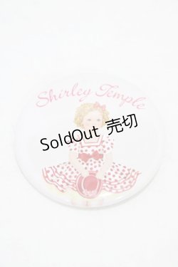 画像1: Shirley Temple / 缶バッジ  ピンク H-25-09-02-1025-ET-ZA-KB-ZH