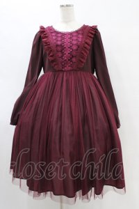 Vallee lys / "Frost Crystals"ワンピース  ワイン H-25-09-02-1038-0-OP-KB-ZH