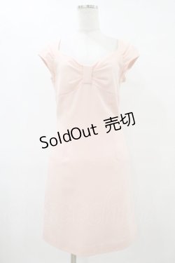 画像1: JESUS DIAMANTE / 09’バルドーワンピース 42 ピンク H-25-09-03-1034-JE-OP-NS-ZH