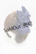 Angelic Pretty / エレガントパールリボンバレッタ  ネイビー H-25-09-03-1006-AP-AC-NS-ZH