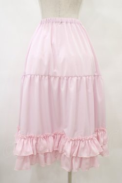 画像2: Chalmiere / ミディフリルペチスカート M ピンク H-25-09-03-1037-0-SK-NS-ZH