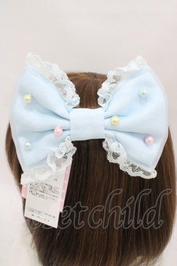画像2: Angelic Pretty / カラフルパールバレッタ  サックス H-25-09-03-1008-AP-AC-NS-ZH