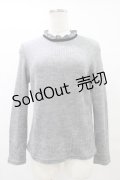 mon lily / ハイネックトップス L グレー H-25-09-03-1054-LO-TO-NS-ZH