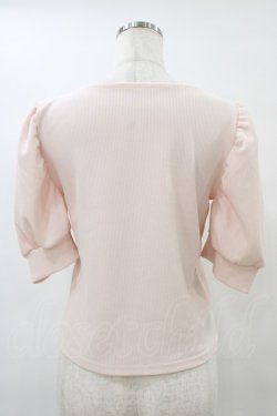 画像2: evelyn / パールフラワートップス Free ピンク H-25-09-03-1056-LO-TO-NS-ZH