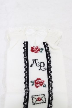 画像2: ALICE and the PIRATES / Masquerade Theaterオーバーニーソックス  オフ H-25-09-03-1010-PA-ZA-NS-ZH