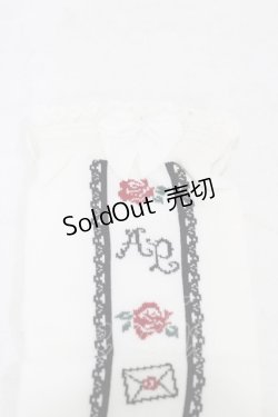 画像2: ALICE and the PIRATES / Masquerade Theaterオーバーニーソックス  オフ H-25-09-03-1010-PA-ZA-NS-ZH