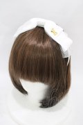Angelic Pretty / Tea Timeリボンカチューシャ  シロ H-25-09-03-1003-AP-AC-NS-ZH