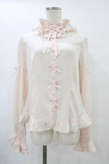 Angelic Pretty / ファンシー襟フリルブラウス Free ピンク H-25-09-03-1019-AP-BL-NS-ZH