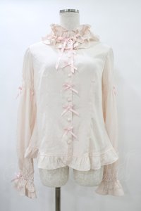 Angelic Pretty / ファンシー襟フリルブラウス Free ピンク H-25-09-03-1019-AP-BL-NS-ZH