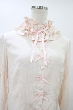 画像4: Angelic Pretty / ファンシー襟フリルブラウス Free ピンク H-25-09-03-1019-AP-BL-NS-ZH