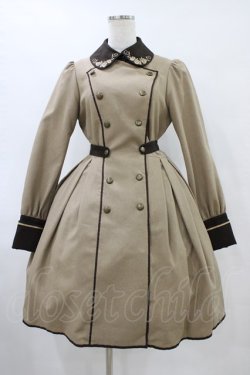 画像1: Innocent World / エルヴィラワンピース M カフェオレ/ショコラ H-25-09-03-1021-IW-OP-NS-ZH