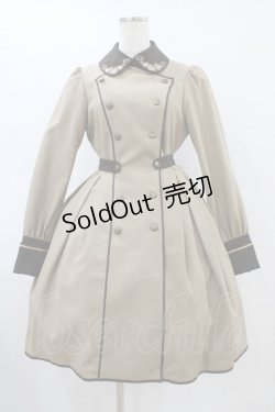 画像1: Innocent World / エルヴィラワンピース M カフェオレ/ショコラ H-25-09-03-1021-IW-OP-NS-ZH