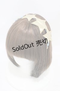 Angelic Pretty / Astrologyカチューシャ  サックス H-25-09-03-1004-AP-AC-NS-ZH