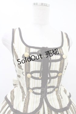 画像4: Angelic Pretty / カルテットショコラナポレオンジャンパースカート Free アイボリー H-25-09-03-1026-AP-OP-NS-ZH
