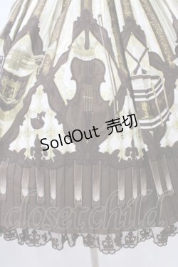画像5: Angelic Pretty / カルテットショコラナポレオンジャンパースカート Free アイボリー H-25-09-03-1026-AP-OP-NS-ZH