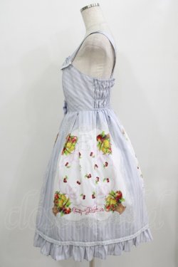 画像2: Emily Temple cute / Fruitバスケットノースリーブワンピース  グレー H-25-09-04-031-ET-OP-KB-ZH