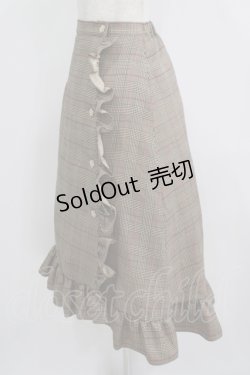 画像2: MILK / ブラウニースカート  ブラウングレンチェック H-25-09-04-038-ML-SK-KB-ZH