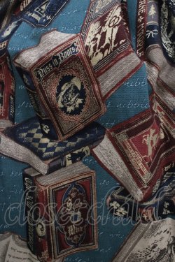 画像4: Jane Marple / フェアリーテイルBOOKビスチェドレス  ブルーグレイ×ネイビー H-25-09-04-041-JM-OP-KB-ZH