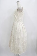 画像2: 【SALE】Jane Marple Dans Le Salon / チュールレイヤードドレス  ベージュ×オフホワイト H-25-12-15-1007-JM-OP-KB-ZH (2)