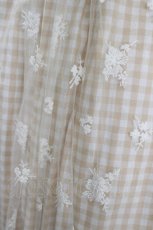 画像4: 【SALE】Jane Marple Dans Le Salon / チュールレイヤードドレス  ベージュ×オフホワイト H-25-12-15-1007-JM-OP-KB-ZH (4)