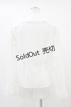 画像2: BABY,THE STARS SHINE BRIGHT / ２重襟袖ピンタックブラウス Free オフ H-25-09-04-1035-BA-BL-NS-ZH