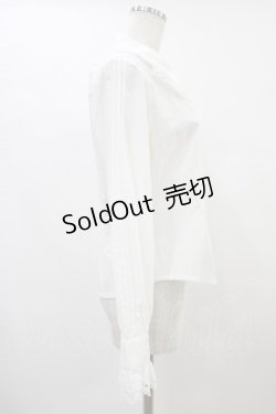 画像3: BABY,THE STARS SHINE BRIGHT / ２重襟袖ピンタックブラウス Free オフ H-25-09-04-1035-BA-BL-NS-ZH