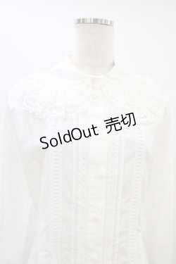画像4: BABY,THE STARS SHINE BRIGHT / ２重襟袖ピンタックブラウス Free オフ H-25-09-04-1035-BA-BL-NS-ZH