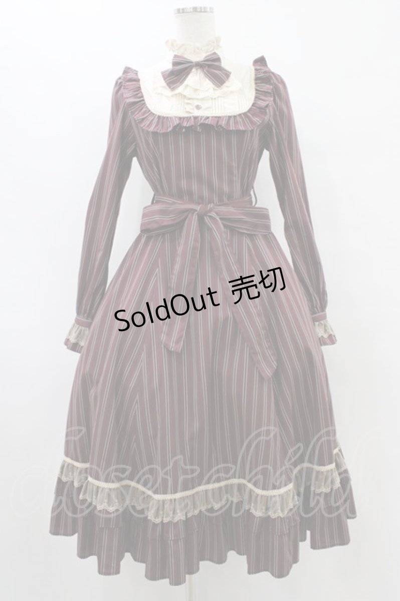 画像1: Victorian maiden / レジメンクラシカルドールロングドレス Free ボルドー H-25-09-04-1037-CL-OP-NS-ZH (1)