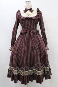 Victorian maiden / レジメンクラシカルドールロングドレス Free ボルドー H-25-09-04-1037-CL-OP-NS-ZH