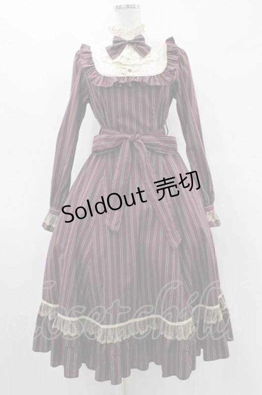画像1: Victorian maiden / レジメンクラシカルドールロングドレス Free ボルドー H-25-09-04-1037-CL-OP-NS-ZH (1)