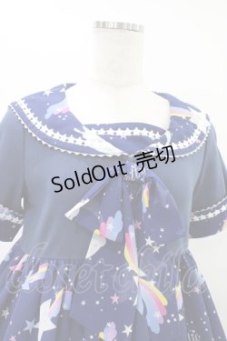 画像4: Angelic Pretty / Dream Skyカットワンピース Free ネイビー H-25-09-04-1040-AP-OP-NS-ZH