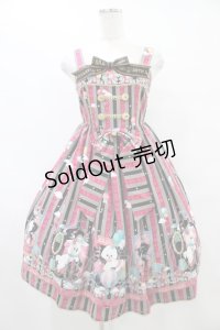 BABY,THE STARS SHINE BRIGHT / Bichon Cirque柄 ジャンパースカートII Free ブラック H-25-09-04-1045-BA-OP-NS-ZH