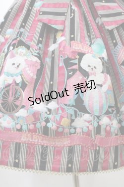 画像5: BABY,THE STARS SHINE BRIGHT / Bichon Cirque柄 ジャンパースカートII Free ブラック H-25-09-04-1045-BA-OP-NS-ZH