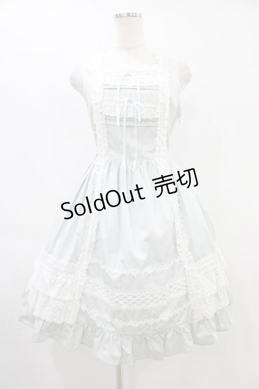 画像1: BABY,THE STARS SHINE BRIGHT / レースフリルジャンパースカート Free ペールミント H-25-09-04-1047-BA-OP-NS-ZH (1)