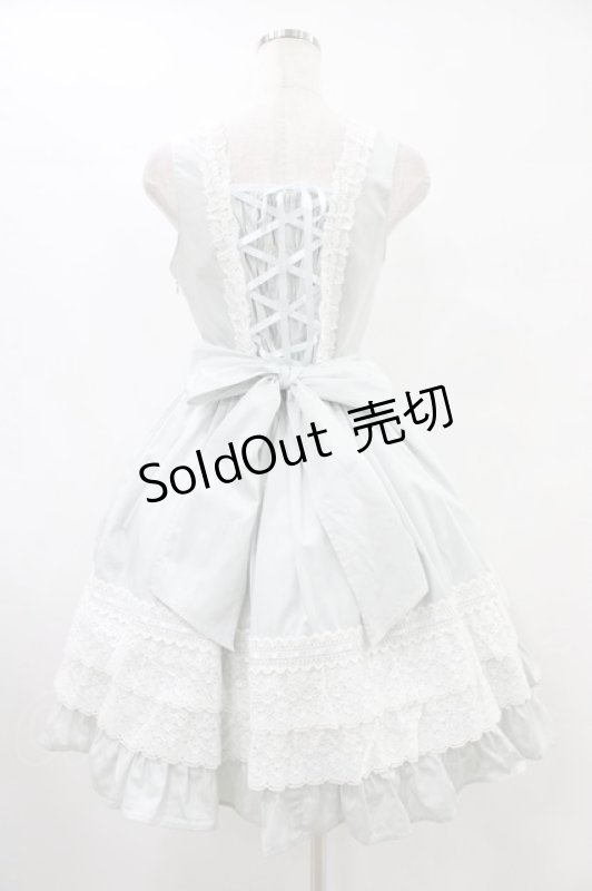 画像2: BABY,THE STARS SHINE BRIGHT / レースフリルジャンパースカート Free ペールミント H-25-09-04-1047-BA-OP-NS-ZH (2)