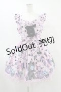 Angelic Pretty / Happy Treat Party Cafeスカート Free ピンク H-25-09-04-1048-AP-SK-NS-ZH