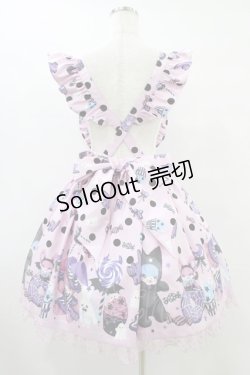 画像2: Angelic Pretty / Happy Treat Party Cafeスカート Free ピンク H-25-09-04-1048-AP-SK-NS-ZH