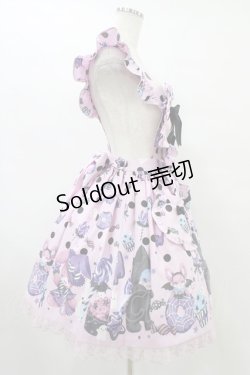 画像3: Angelic Pretty / Happy Treat Party Cafeスカート Free ピンク H-25-09-04-1048-AP-SK-NS-ZH