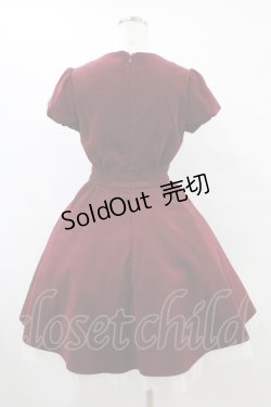 画像2: Secret Honey / サーカス刺繍ワンピース Free ワイン H-25-09-04-1050-CA-OP-NS-ZH