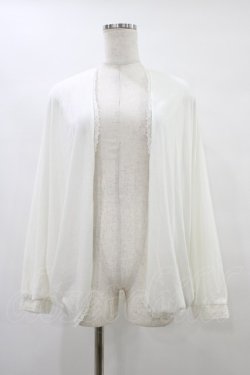 画像1: axes femme / UVカットドルマンカーディガン M オフ H-25-09-04-1053-AX-TO-NS-ZH