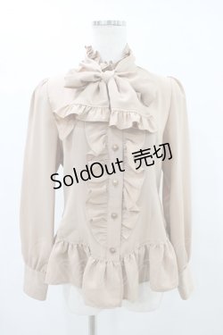 画像1: ALICE and the PIRATES / Romeoブラウス Free ミルクティー H-25-09-04-1055-PA-BL-NS-ZH