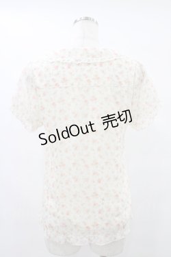 画像2: LODISPOTTO / 花柄シフォンブラウス M アイボリー H-25-09-04-1057-LO-BL-NS-ZH